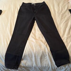 PacSun black mom jeans